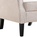 Fotoliu, bej, material textil - WALTI WALTI