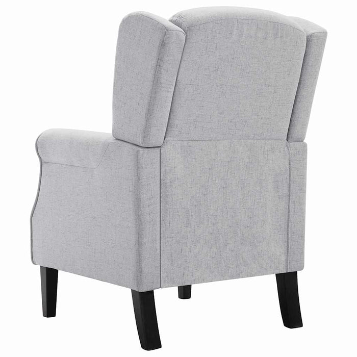 Fotoliu, gri deschis, material textil - WALTI WALTI