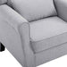 Fotoliu, gri deschis, material textil - WALTI WALTI