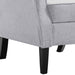 Fotoliu, gri deschis, material textil - WALTI WALTI