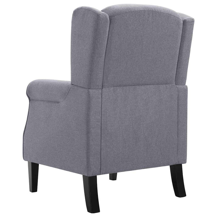 Fotoliu, gri închis, material textil WALTI