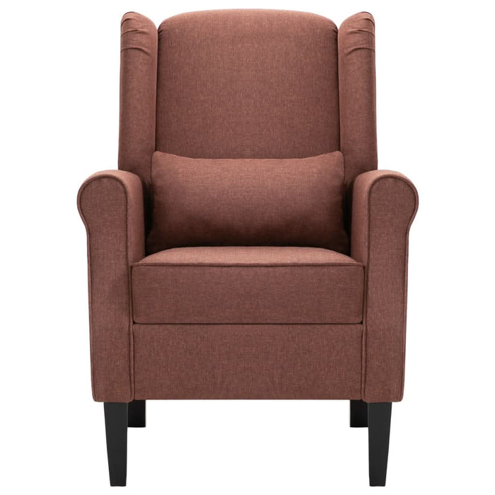 Fotoliu, maro, material textil - WALTI WALTI