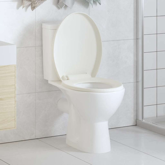 Capac WC cu închidere silențioasă, eliberare rapidă, alb - WALTI WALTI