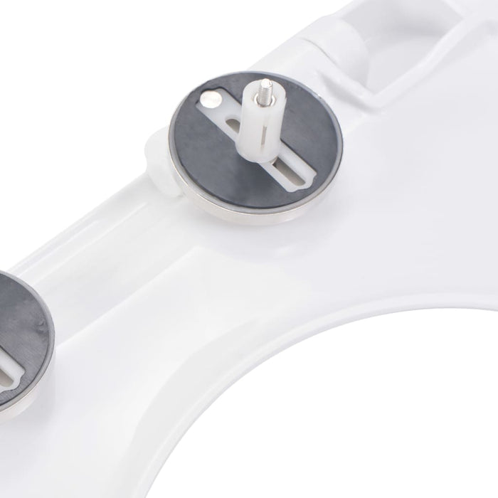 Capac WC cu închidere silențioasă, eliberare rapidă, alb - WALTI WALTI