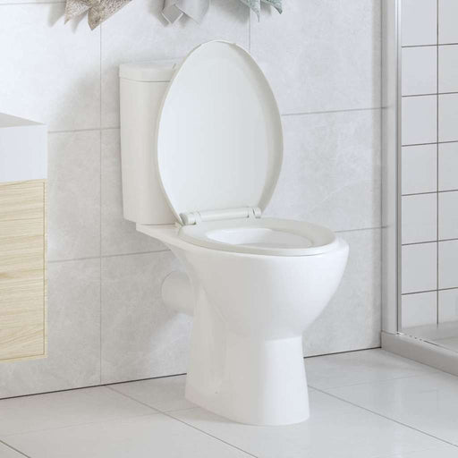 Capac WC cu închidere silențioasă, eliberare rapidă, alb - WALTI WALTI
