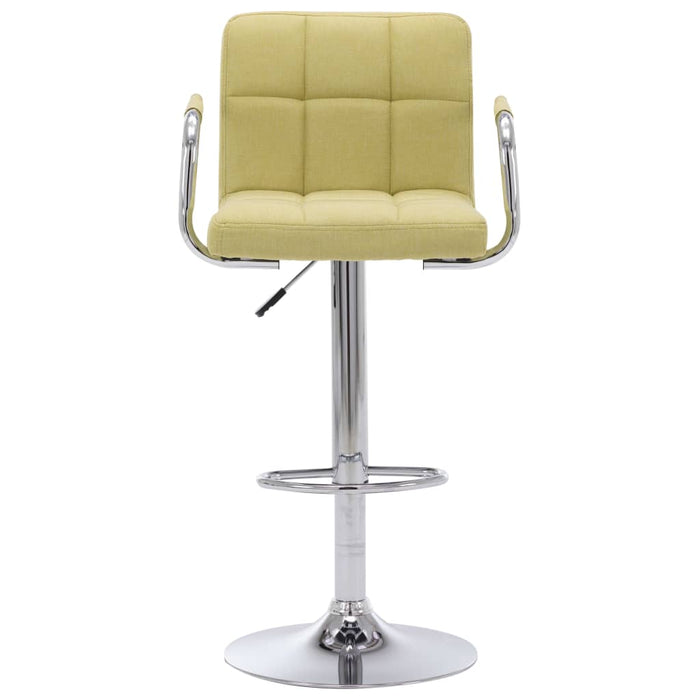 Scaun de bar, verde, material textil WALTI