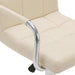 Scaune de bar, 2 buc., crem, material textil - WALTI WALTI