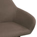 Scaune de bucătărie, 2 buc., maro, material textil - WALTI WALTI