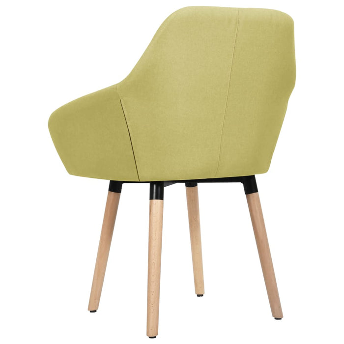 Scaune de bucătărie, 2 buc., verde, material textil - WALTI WALTI