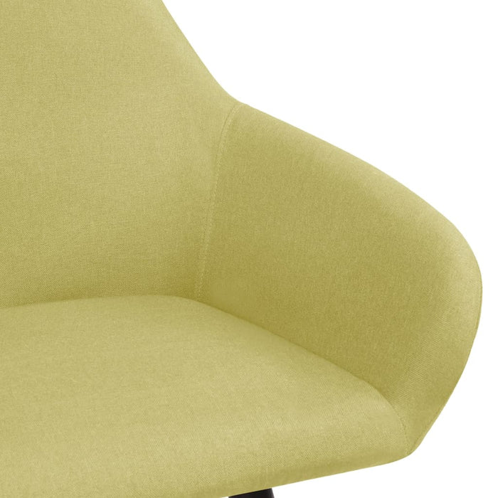 Scaune de bucătărie, 2 buc., verde, material textil - WALTI WALTI