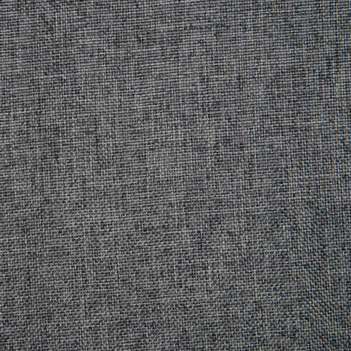 Scaun de sufragerie pivotant, gri închis, material textil WALTI