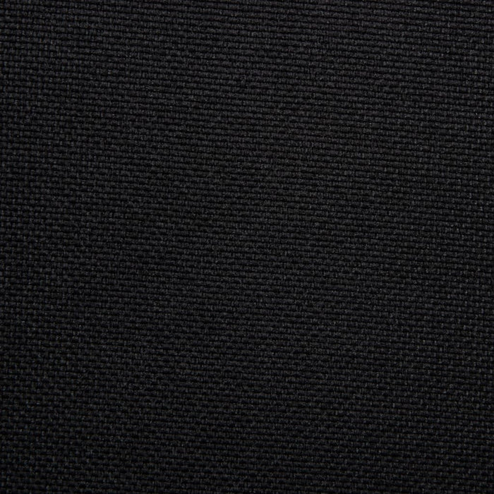 Scaun de sufragerie pivotant, negru, material textil WALTI