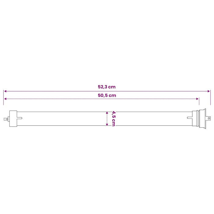 Motor tubular, 50 Nm WALTI