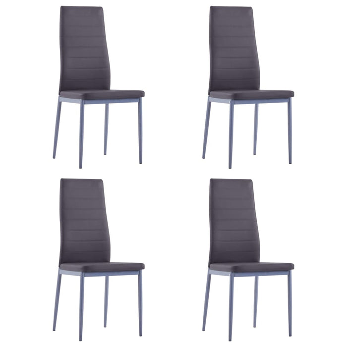 Set mobilier de bucătărie, 5 piese, gri - WALTI WALTI