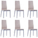 Set mobilier de bucătărie, 7 piese, cappuccino - WALTI WALTI