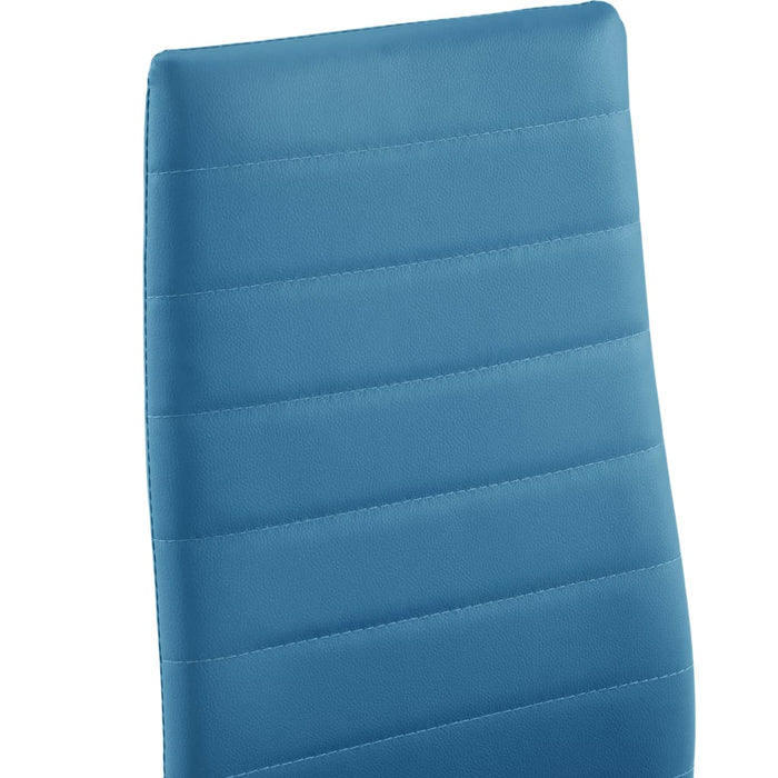 Set mobilier de bucătărie, 7 piese, albastru - WALTI WALTI