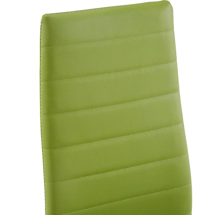 Set mobilier de bucătărie, 5 piese, verde WALTI