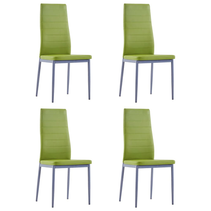 Set mobilier de bucătărie, 5 piese, verde WALTI