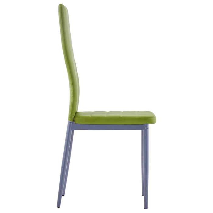 Set mobilier de bucătărie, 5 piese, verde WALTI