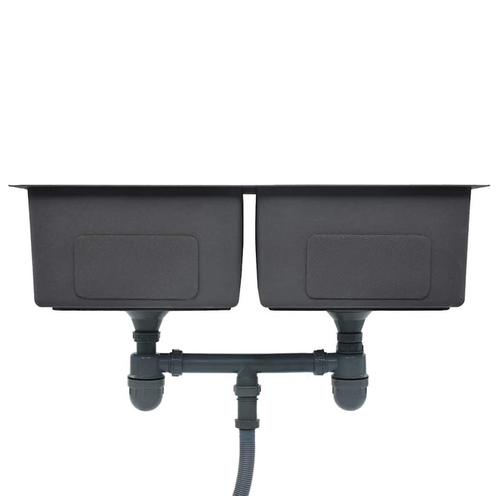 Chiuvetă de bucătărie lucrată manual, oțel inoxidabil - WALTI WALTI