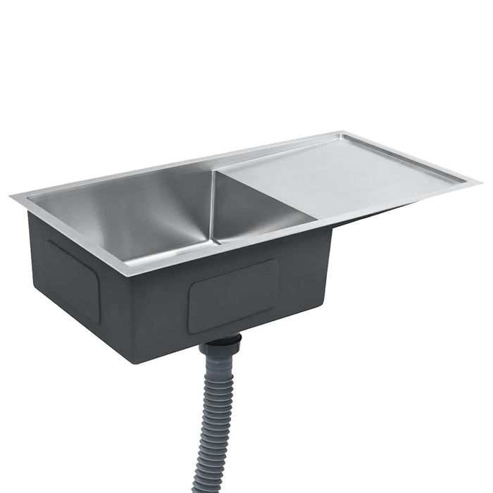 Chiuvetă de bucătărie lucrată manual, oțel inoxidabil - WALTI WALTI