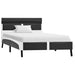 Cadru de pat cu LED, gri, 90 x 200 cm, piele ecologică - WALTI WALTI