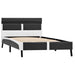 Cadru de pat cu LED, gri, 90 x 200 cm, piele ecologică - WALTI WALTI