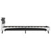 Cadru de pat cu LED, gri, 90 x 200 cm, piele ecologică - WALTI WALTI