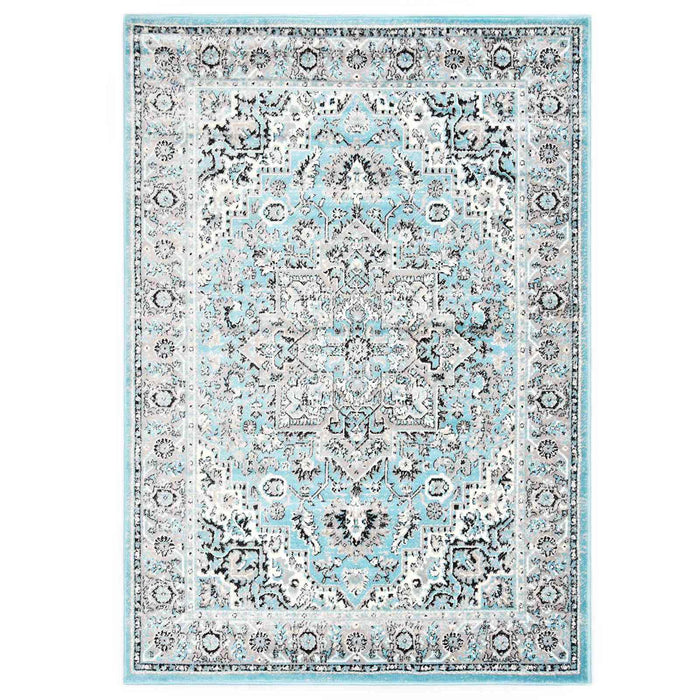 Covor Albastru deschis 80 x 150 cm Polietilenă WALTI