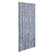 Perdea de insecte, albastru, alb, argintiu, 90x220 cm, Chenille - WALTI WALTI