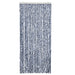 Perdea de insecte, albastru, alb, argintiu, 90x220 cm, Chenille - WALTI WALTI