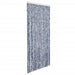 Perdea de insecte, albastru, alb, argintiu, 100x220 cm Chenille - WALTI WALTI