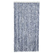 Perdea de insecte, albastru, alb, argintiu, 100x220 cm Chenille - WALTI WALTI