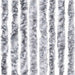 Perdea pentru insecte, alb și gri, 56x185 cm, Chenille - WALTI WALTI