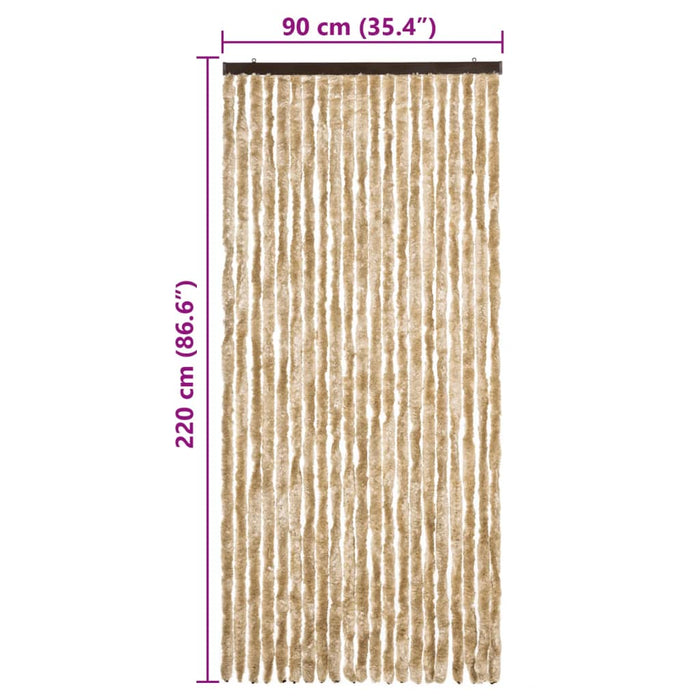 Perdea pentru insecte, bej, 90x220 cm, Chenille - WALTI WALTI