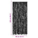 Perdea pentru insecte, antracit, 90x220 cm, Chenille - WALTI WALTI