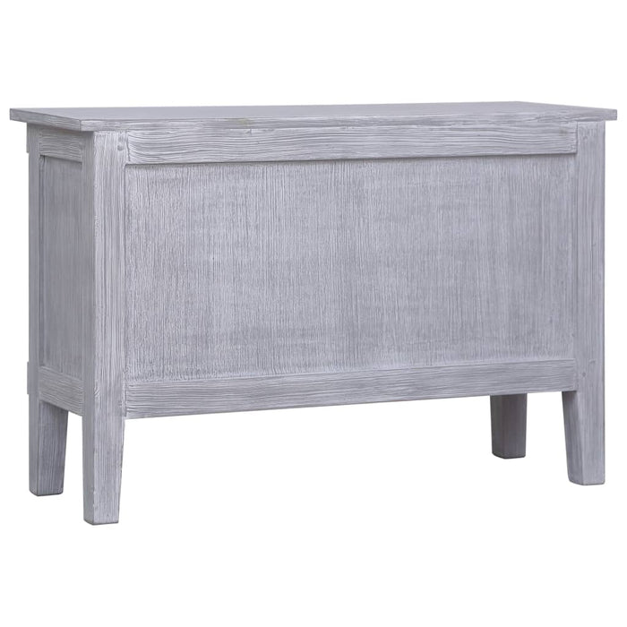 Dulap cu 2 sertare, 90x30x60 cm, lemn masiv de mahon - WALTI WALTI