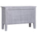 Dulap cu 2 sertare, 90x30x60 cm, lemn masiv de mahon - WALTI WALTI