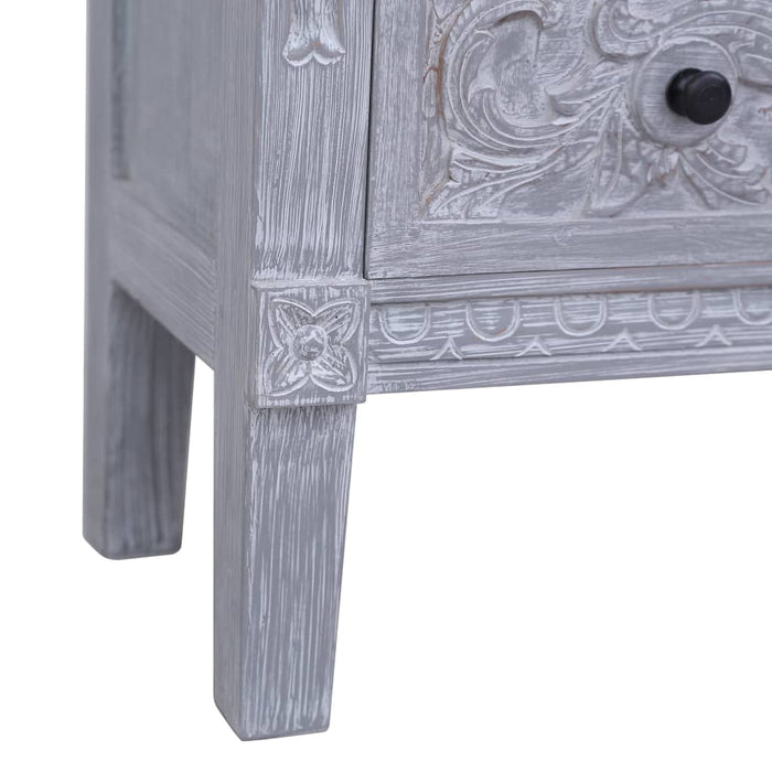 Dulap cu 2 sertare, 90x30x60 cm, lemn masiv de mahon - WALTI WALTI