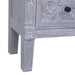 Dulap cu 2 sertare, 90x30x60 cm, lemn masiv de mahon - WALTI WALTI