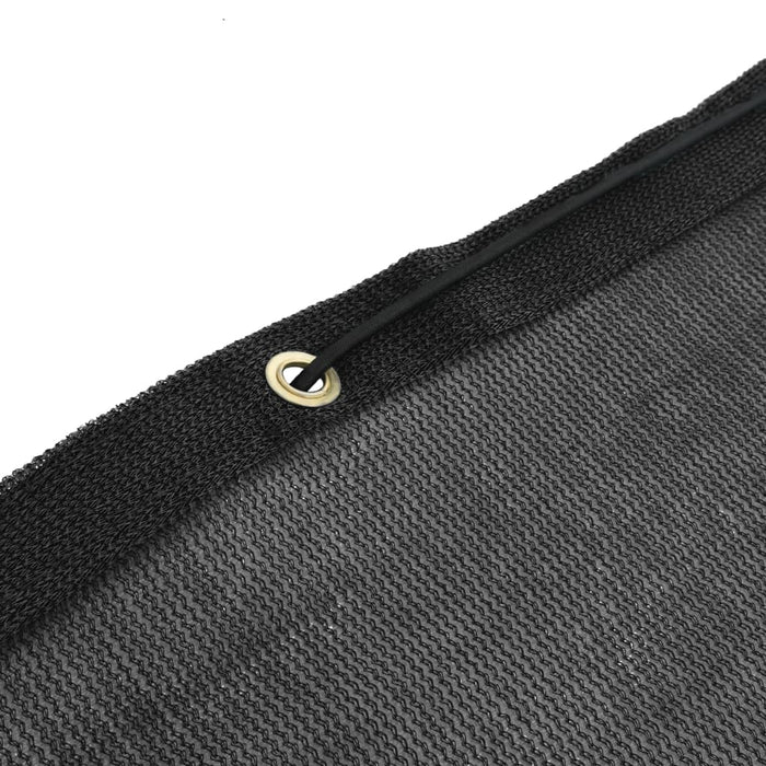 Plasă de remorcă, negru, 1,5 x 2,7 m, HDPE WALTI