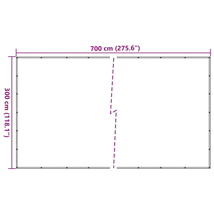 Plasă de container, negru, 3 x 7 m, HDPE - WALTI WALTI