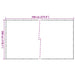 Plasă de container, negru, 3 x 7 m, HDPE - WALTI WALTI
