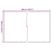 Plasă de container, negru, 3,5 x 6 m, HDPE - WALTI WALTI