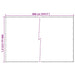 Plasă de container, negru, 4 x 9 m, HDPE - WALTI WALTI