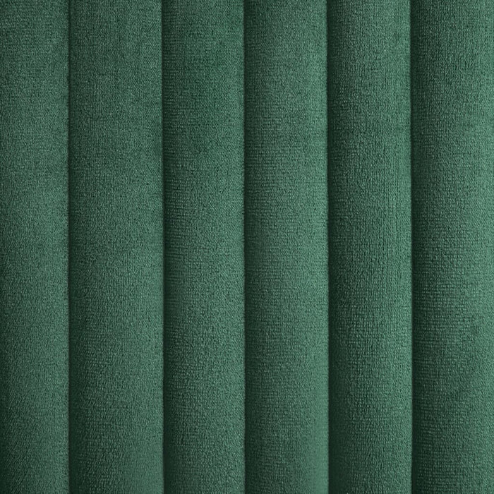 Scaune de sufragerie, 2 buc., verde, catifea - WALTI WALTI