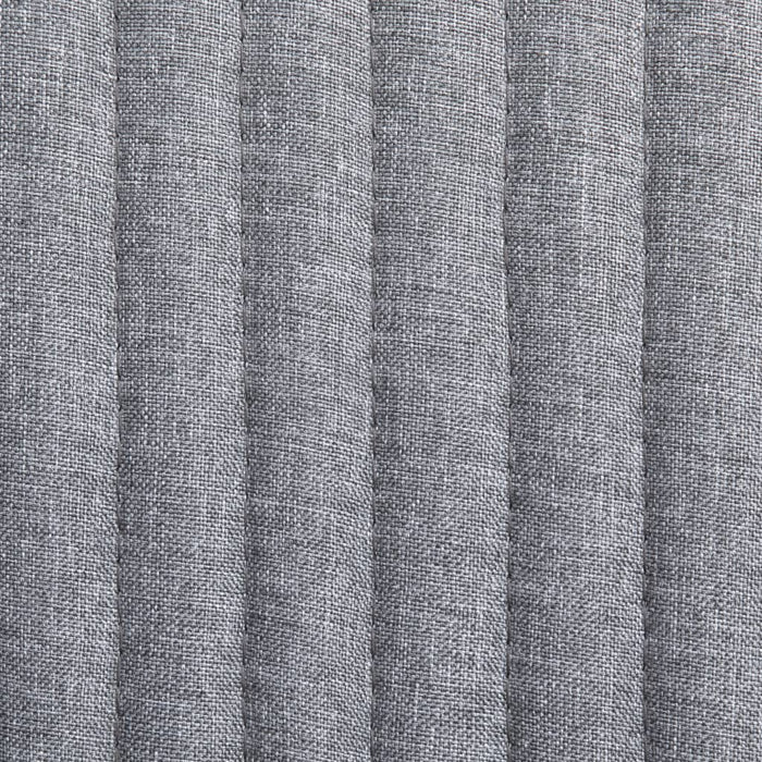 Scaune de bucătărie, 2 buc., gri deschis, material textil - WALTI WALTI