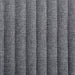 Scaune de bucătărie, 2 buc., gri închis, material textil - WALTI WALTI
