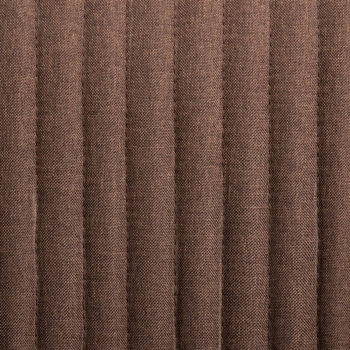 Scaune de bucătărie, 2 buc., maro, material textil WALTI