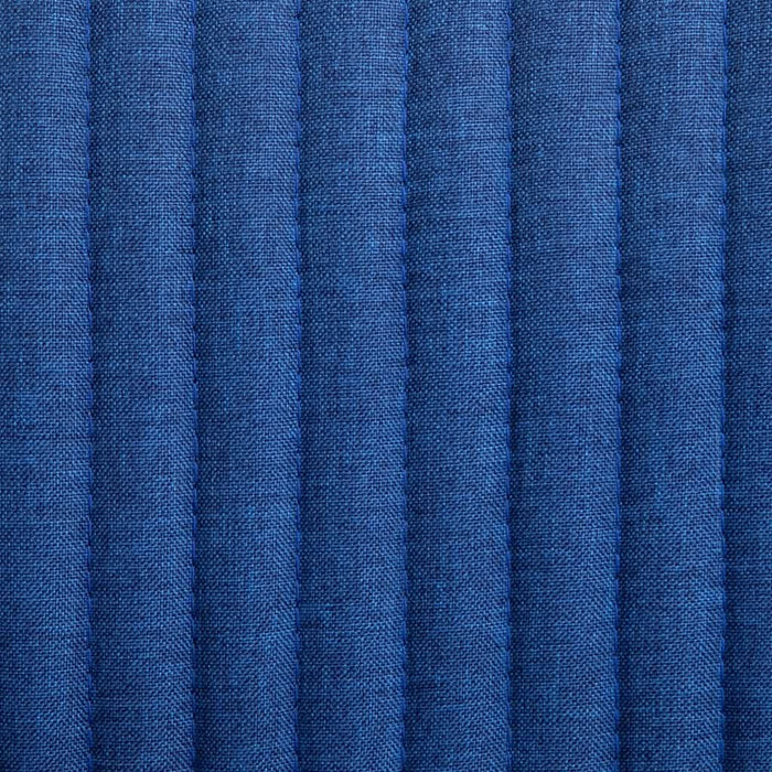 Scaune de bucătărie, 2 buc., albastru, textil WALTI
